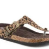 'Roper' Women's Helena Sandal - Leopard