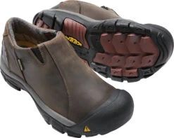 'Keen Outdoor' Men's Brixen Low 200GR WP Slip On - Slate Black / Madder Brown -Sports Shop 1002269 PPS large 1024x1024@2x