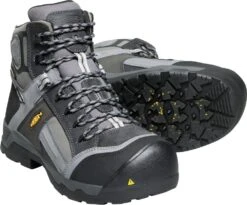 'Keen Utility' Men's 6" Davenport 400GR SR WP Comp Toe - Magnet / Steel Grey -Sports Shop 1017804 PPS large 1024x1024@2x