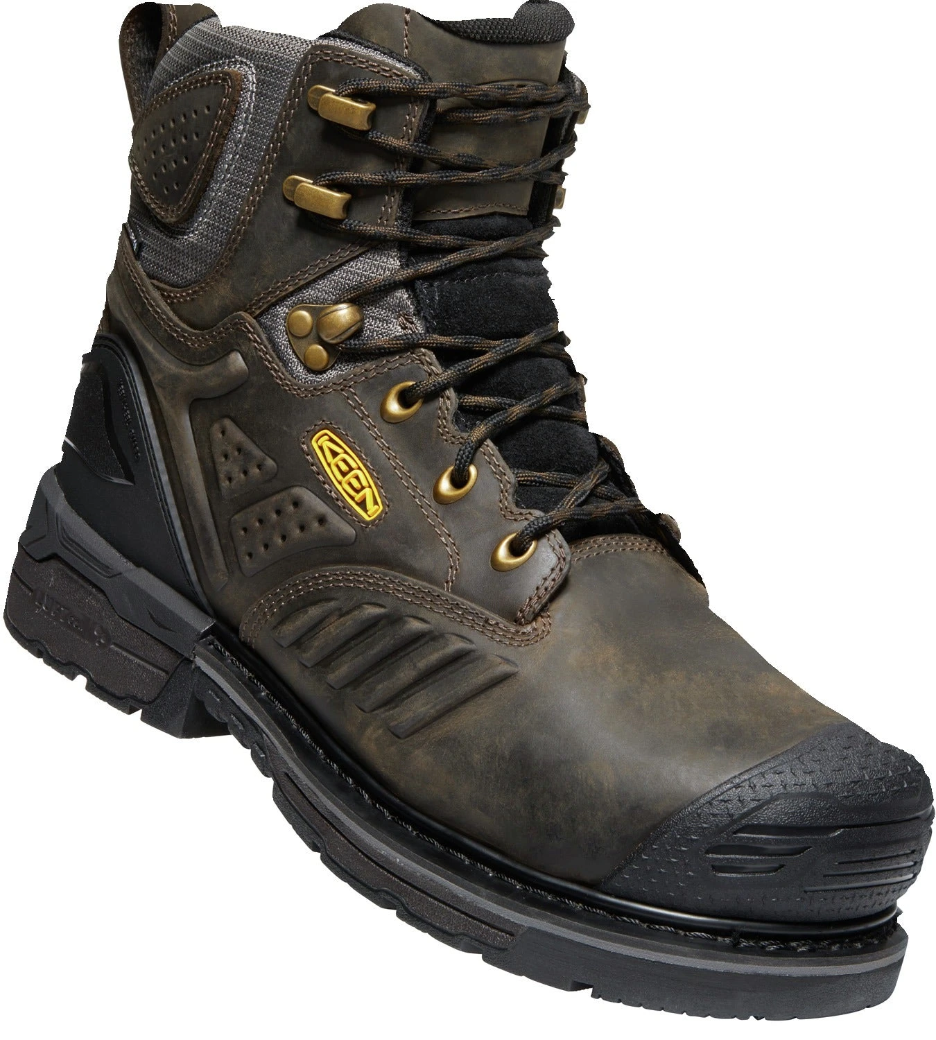 'Keen Utility' Men's 6" Philadelphia WP Comp Toe - Cascade Brown / Black 4 'Keen Utility' Men's 6" Philadelphia WP Comp Toe - Cascade Brown / Black - Image 2