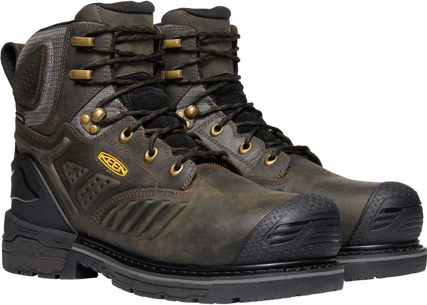 'Keen Utility' Men's 6" Philadelphia WP Comp Toe - Cascade Brown / Black 5 'Keen Utility' Men's 6" Philadelphia WP Comp Toe - Cascade Brown / Black - Image 3