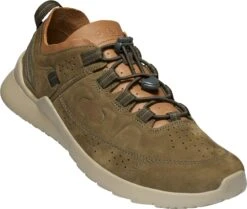 'Keen Outdoor' Men's Highland Oxford Sneaker - Dark Olive / Plaza Taupe -Sports Shop 1022662 3Q large 1024x1024@2x