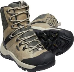 'Keen Outdoor' Women's Revel IV High Polar WP Boot - Vetiver / Peachy Keen -Sports Shop 1025455 PPS large 1024x1024@2x