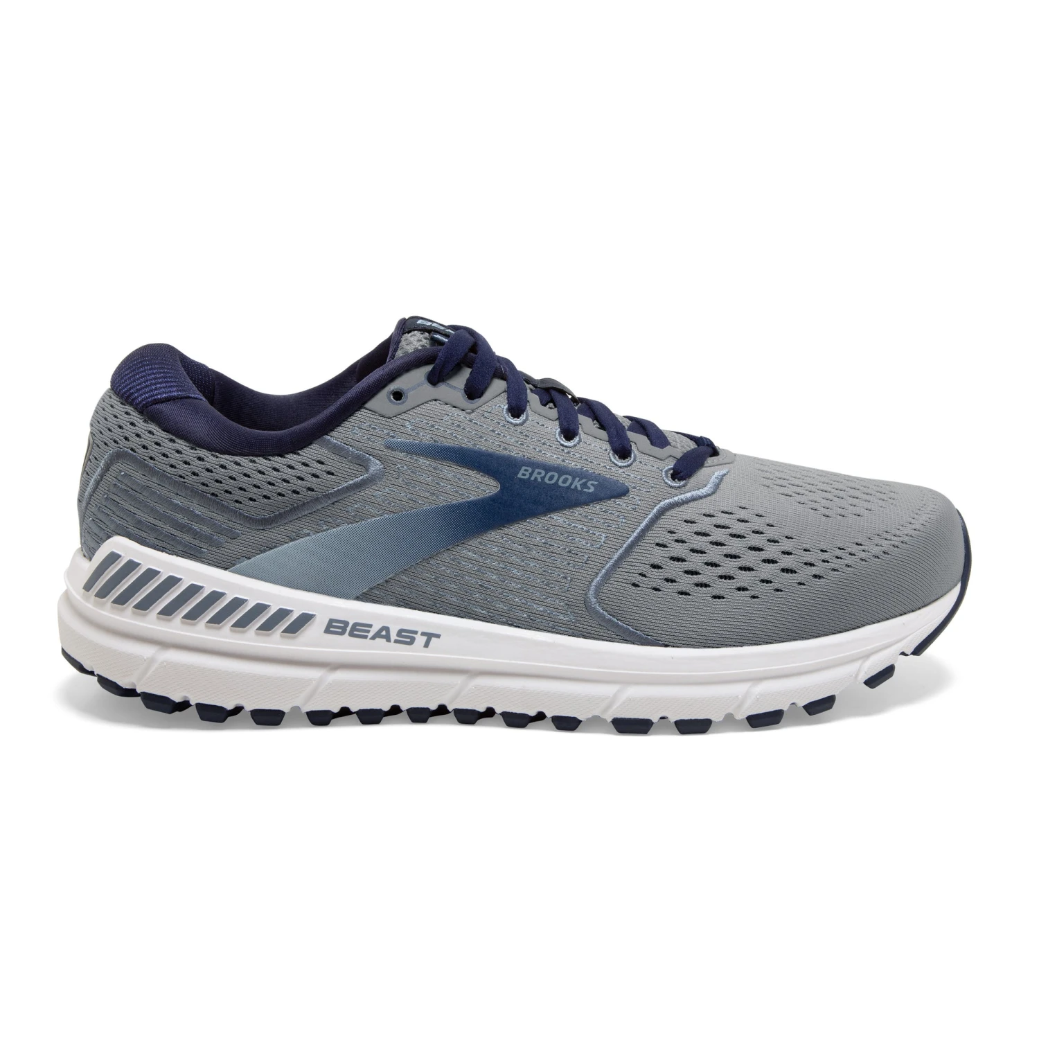 'Brooks' Men's Beast 20 - Blue / Grey / Peacoat 3 'Brooks' Men's Beast 20 - Blue / Grey / Peacoat