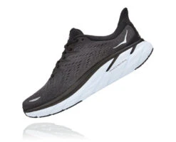 'HOKA' Men's Clifton 8 - Black / White -Sports Shop 1119393 BWHT 4 1024x1024@2x