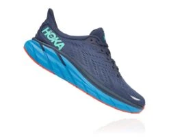 'Hoka' Men's Clifton 8 - Outer Space / Vallarta Blue -Sports Shop 1119393 OSVB 2 1024x1024@2x