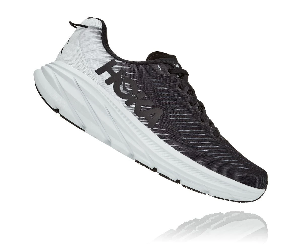 'HOKA' Women's Rincon 3 - Black / White 7 'HOKA' Women's Rincon 3 - Black / White - Image 5