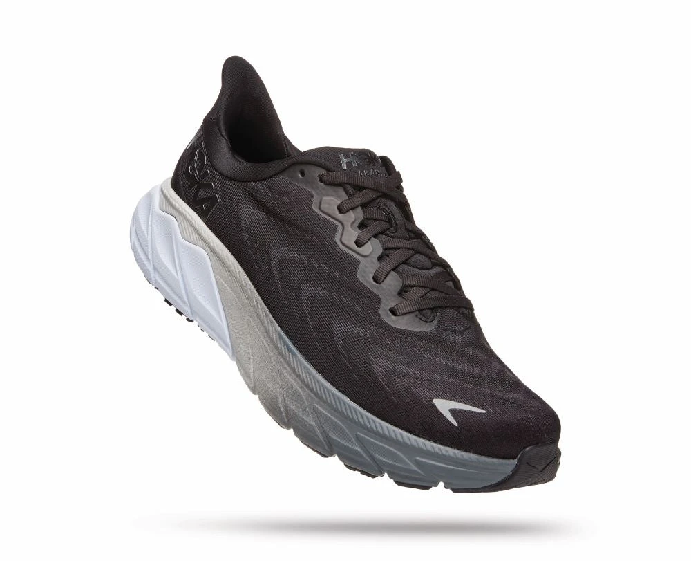 'HOKA' Men's Arahi 6 - Black / White (Wide) 3 'HOKA' Men's Arahi 6 - Black / White (Wide)