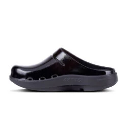 'OOFOS' Women's OOcloog Luxe Clog - Black -Sports Shop 1201BLK 3 1024x1024@2x