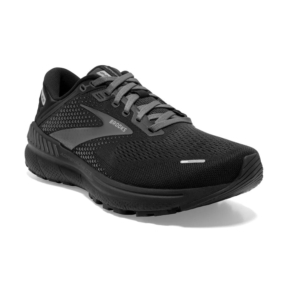 'Brooks' Women's Adrenaline GTS 22 - Black / Black / Ebony 4 'Brooks' Women's Adrenaline GTS 22 - Black / Black / Ebony - Image 2