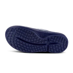 'OOFOS' Women's OOcloog Clog Limited Edition - Navy / Silver Snake -Sports Shop 1203NVYSILSNK shot7 1024x1024@2x