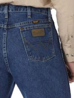 'Wrangler' Men's George Strait Cowboy Cut® Original Fit - Heavyweight Stone Denim -Sports Shop 13MGSHD BD01 RWBD PRD 1024x1024@2x