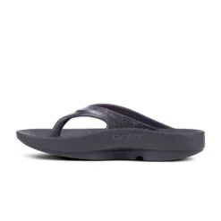 'OOFOS' Women's OOlala Luxe Thong - Glitter Black 13 'OOFOS' Women's OOlala Luxe Thong - Glitter Black -Sports Shop 1401BLKGlitter shot4 1024x1024@2x