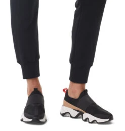 'Sorel' Women's Kinetic™ Impact II Lace Sneaker - Black / Sea Salt -Sports Shop 2039951 010 a9 presetHigh Res JPEG 300DPI 1024x1024@2x