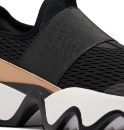 'Sorel' Women's Kinetic™ Impact II Lace Sneaker - Black / Sea Salt -Sports Shop 2039951 010 d presetHigh Res JPEG 300DPI 1024x1024@2x