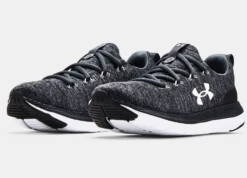 'Under Armour' Women's Charged Impulse - Black / White -Sports Shop 3023566002 1024x1024@2x