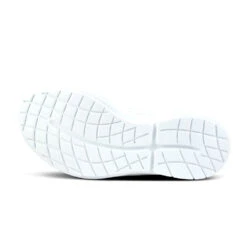 'OOFOS' Women's OOmg EeZee Low Shoe - White / Navy -Sports Shop 5072WHTNVY shot7 1024x1024@2x