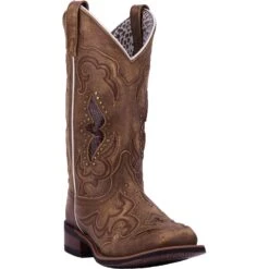 'Laredo' Women's 11" Spellbound Western Square Toe - Tan -Sports Shop 5661 1 1500x.progressive baf0d827 c158 46e6 970d cd9ed3d17251 1024x1024@2x