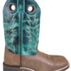 'Smoky Mountain' Women's 10" Tracie Western Square Toe - Tan / Turquoise 1 'Smoky Mountain' Women's 10" Tracie Western Square Toe - Tan / Turquoise -Sports Shop 6223 1024x1024@2x