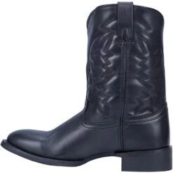 'Laredo' Men's 10" Crawford Western Round Toe - Black -Sports Shop 67900 3 1024x1024@2x