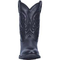 'Laredo' Men's 10" Crawford Western Round Toe - Black -Sports Shop 67900 5 1024x1024@2x