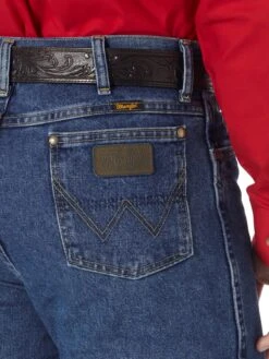 'Wrangler' Men's George Strait Cowboy Cut® Slim Fit - Heavyweight Stone Denim -Sports Shop 936GSHD BD01 RWBD PRD 1024x1024@2x