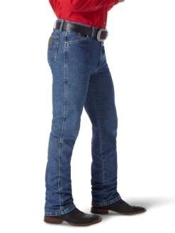 'Wrangler' Men's George Strait Cowboy Cut® Slim Fit - Heavyweight Stone Denim -Sports Shop 936GSHD BS01 RWBB PRD 1024x1024@2x