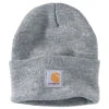 'Carhartt' Acrylic Watch Knit Hat - Heather Grey -Sports Shop A18 HGY MS20 1024x1024@2x