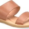 'Born' Women's Inslo Slide Sandal - Brown (cuoio)