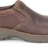 'Carolina' Men's BLVD 2.0 Aluminum Toe ESD Slip On - Brown -Sports Shop CA5562 Profile 1024x1024@2x
