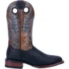 'Dan Post' Men's 11" Deuce Western Wide Square Toe - Black / Brown -Sports Shop DP4558 2 1024x1024@2x