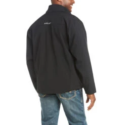 'Ariat' Men's Vernon 2.0 Softshell Jacket - Black -Sports Shop F18 MNS WEST 10023329 back 1024x1024@2x