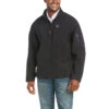 'Ariat' Men's Vernon 2.0 Softshell Jacket - Black -Sports Shop F18 MNS WEST 10023329 front 1024x1024@2x
