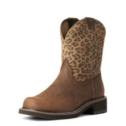 'Ariat' Women's Fatbaby Heritage - Distressed Brown / Leopard 11 'Ariat' Women's Fatbaby Heritage - Distressed Brown / Leopard -Sports Shop F21 WMS WEST 10035861 3 4 front 1024x1024@2x