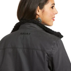 'Ariat' Women's R.E.A.L. Grizzly Insulated Concealed Carry Jacket - Phantom -Sports Shop F21 WMS WEST 10037470 detail03 1024x1024@2x