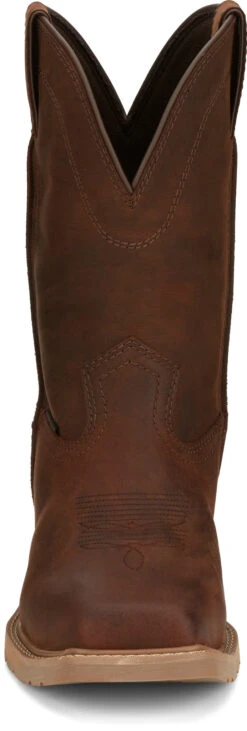 'Justin' Men's 11" Buster Water Buffalo EH WP Steel Toe - Pecan Brown 11 'Justin' Men's 11" Buster Water Buffalo EH WP Steel Toe - Pecan Brown -Sports Shop JST 008 SE3101 1024x1024@2x