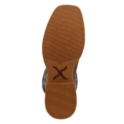'Twisted X' Men's 12" Tech X Western Square Toe - Rustic Brown/ Navy -Sports Shop MXTR004.09 4800x4800 R 1024x1024@2x