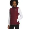 'The North Face' Women’s Mossbud Insulated Reversible Vest - Cordovan -Sports Shop NF0A4R3G 6R3 model34 1024x1024@2x