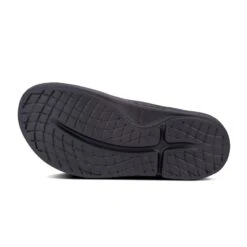 'OOFOS' Unisex OOahh Slide Sandal - Black -Sports Shop Product Images1100BLK 7 1024x1024@2x