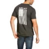 'Ariat' Men's Freedom Tee - Charcoal Heather -Sports Shop S18 MNS WEST 10025209 back 1024x1024@2x