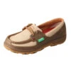 'Twisted X' Women's CellStretch Boat Shoe Driving Moc - Bomber / Khaki