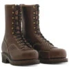 'Wesco' Men's 10" Voltfoe EH Lineman Comp Toe - Brown -Sports Shop Wesco Brown Leather Electrical Boots 500x500 1024x1024@2x