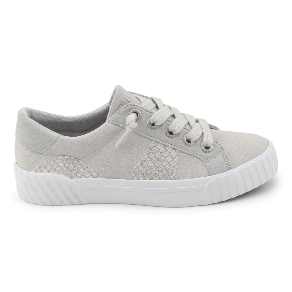 'Blowfish Malibu' Women's Wave Sneaker - Vapor Field / Silver Slick Croc / Grey Faux Suede 5 'Blowfish Malibu' Women's Wave Sneaker - Vapor Field / Silver Slick Croc / Grey Faux Suede - Image 3
