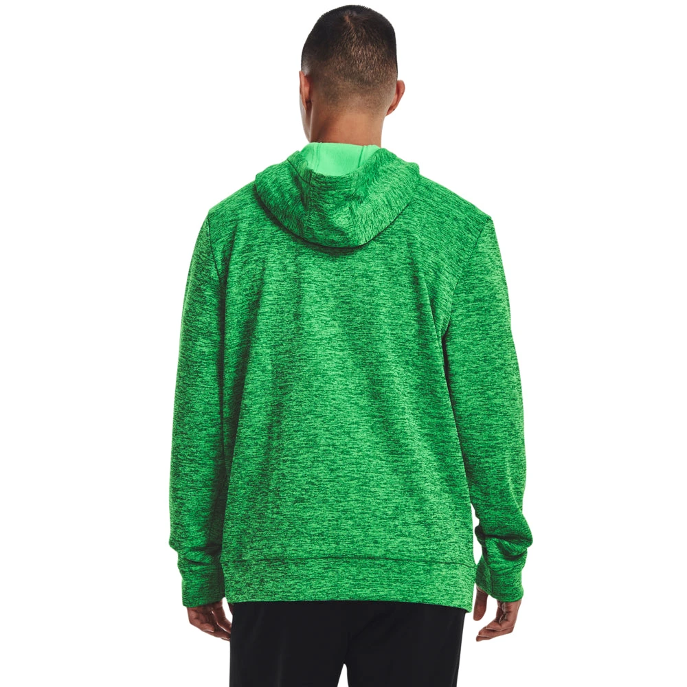 'Under Armour' Men's Fleece Twist Hoodie - Extreme Green 4 'Under Armour' Men's Fleece Twist Hoodie - Extreme Green - Image 3