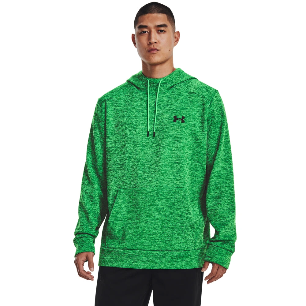 'Under Armour' Men's Fleece Twist Hoodie - Extreme Green 2 'Under Armour' Men's Fleece Twist Hoodie - Extreme Green